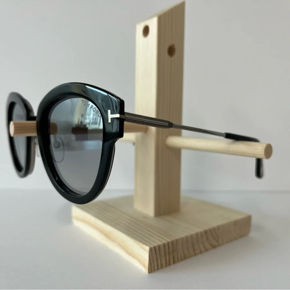 Tom Ford Mia TF-574 Sunglasses Black 14C New - Picture 2 of 3
